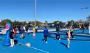 Broken Hill’s new netball courts reopen with Rebound Ace surfaces